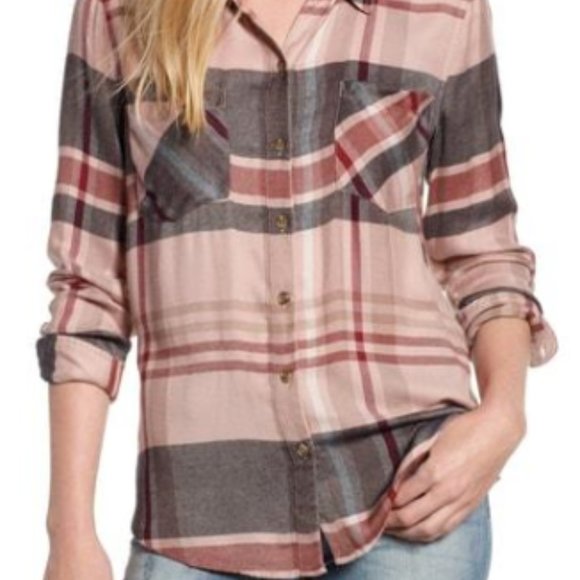 Lucky Brand Plaid Button Up Soft Shirt H11106 - Picture 6 of 6